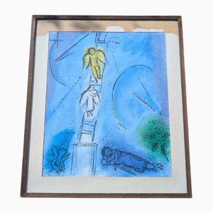Charles Sorlier, Jacob's Ladder, anni '60, vetro, legno e carta