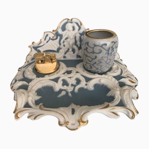 Italian Desk Set from Colonnata Sesto Fiorentino, 1950s, Set of 3