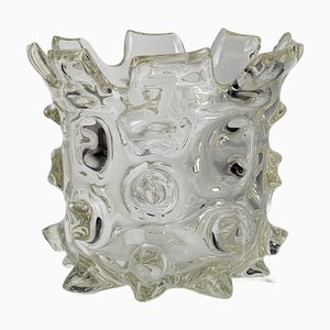 Large Mugnoni Vase attributed to Ercole Barovier in Murano, Italy, 1930s