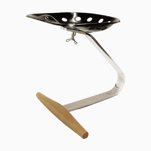 Taburete Mezzadro industrial de Zanotta, años 70