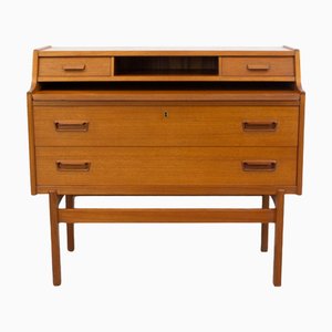 Danish Teak Bureau by Arne Wahl Iversen for Vinde Mobelfabrik, 1960s