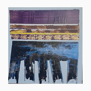 Christian Feltin, The Frieze, Acrylic on Canvas