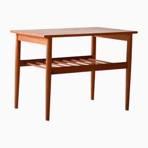 Skandinavischer Vintage Teak Couchtisch von Yngvar Sundström für Seffle Möbelfabrik, 1950er