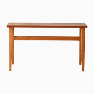 Schwedische Vintage Teak Bank, 1960er