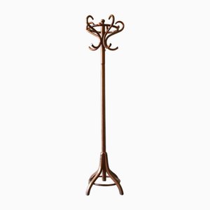 Vintage Mid-Century Bent Floor Coat Rack, Italy, 1960s