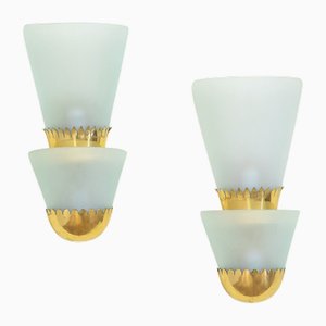 Vintage Wall Lights by Pietro Chiesa, 1940, Set of 2