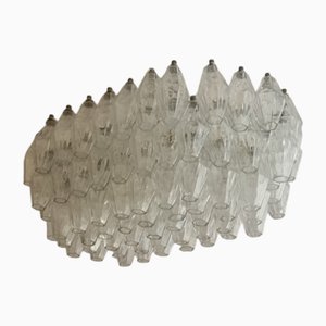 Poliedri Ceiling Lamp by Carlo Scarpa for Venini, 1958