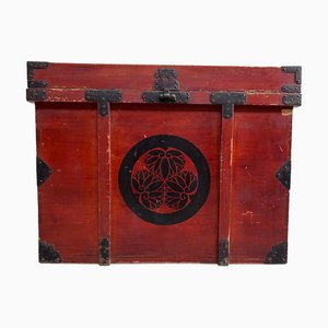 Early Meiji Japanese Ammunition Chest Matsumoto Castle