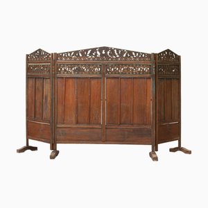 20th Century creen in Teak Wood