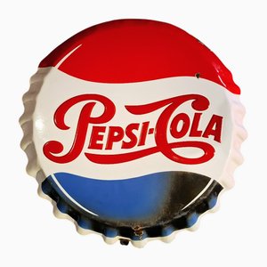 Gorra de Pepsi Cola esmaltada, años 60
