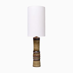 Lampada da tavolo vintage in ceramica smaltata di Olle Alberius per Rörstrand, Svezia, anni '60