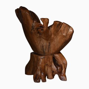 Sculptural Olive Root Armchair, 1970s