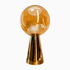 Double Glass Brass Lamp