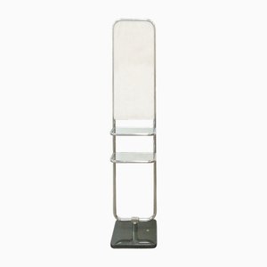 Rotating Mirror with Shelves and Coat Hanger, 1970s