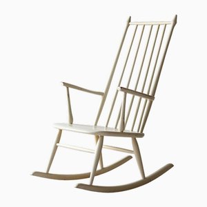 Mid-Century Scandinavian Rocking Chair, 1950s