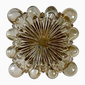 Bubbleglass Lamp by Helena Tynell for Glashutte Limburg, 1960s