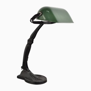 Art Deco Bankers Lamp, 1930s