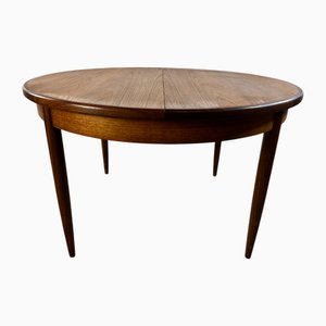 Runder Tisch aus Teak mit Butterfly Erweiterung von G-Plan, 1960er