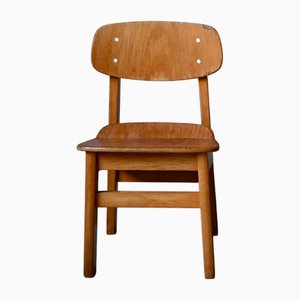 Silla infantil escandinava de madera