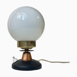 Lámpara de mesa Space Bug escandinava pequeña, años 60