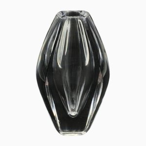 Mid-Century Glass Vase by Mona Morales Schildt for Kosta, Sweden, 1950s