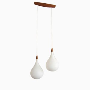 Lampe à Suspension Vintage par Uno & Östen Kristiansson pour Luxus