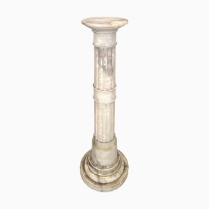 Light Column in Alabaster