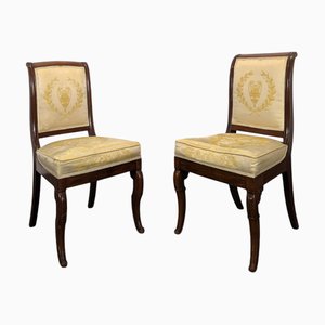 Set of Vintage Rastauration Chairs with Shank Legs