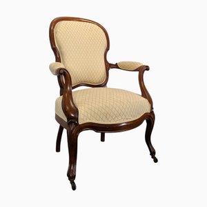 Louis XV Style Armchair in Mahogany
