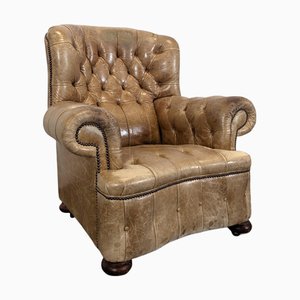 Windsor Club Chair in Leather