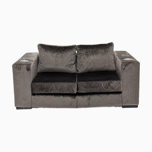 Vintage Velvet Cinema Sofa