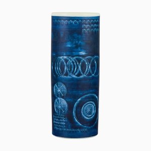 Große moderne Sarek Keramikvase von Olle Alberius für Rörstrand