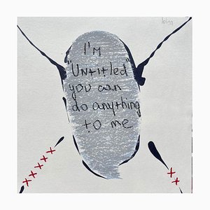 Lola Sergounine, I'm Untitled, 2023, Mixed Media on Paper