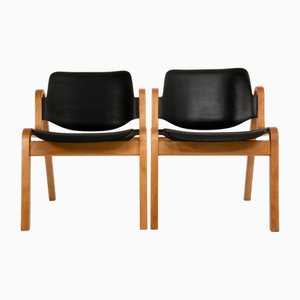 Wilhelmina Stühle von Ilmari Tapiovaara, 1950er, 2er Set
