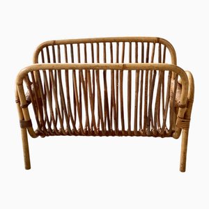Rattan Bamboo Magazine Holder from Rohé Noordwolde