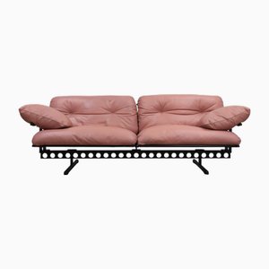 Leather Ouverture Sofa by Pierluigi Cerri for Poltrona Frau, 1980s