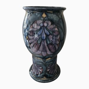 Jugendstil Vase von George Cartlidge für Hancock and Sons, 1890er