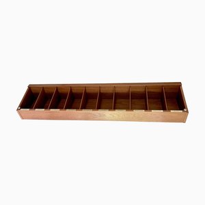 Großes Mid-Century Modern Aufbewahrungsregal aus Teak, 1960er