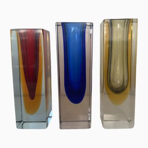 Vases Vintage par Flavio Poli, Set de 3