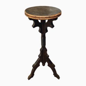 Antiker Pflanzenständer aus ebonisiertem Holz, 1890er