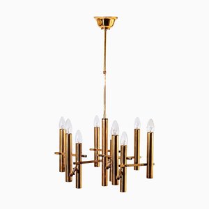 Italian Hanging Lamp by Gaetano Sciolari, 1970s