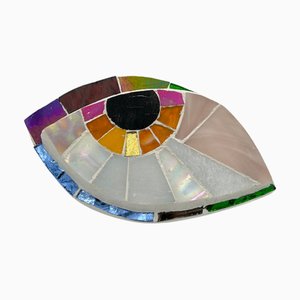 Sculpture Murale #16 Anti Evil Eye Mosaic par Ruth Minola Scheibler