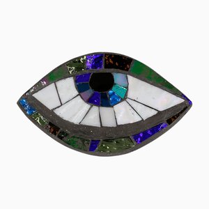 Sculpture Murale #23 Anti Evil Eye Mosaic par Ruth Minola Scheibler