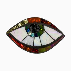Anti Evil Eye Mosaic #26 Wall Sculpture by Ruth Minola Scheibler