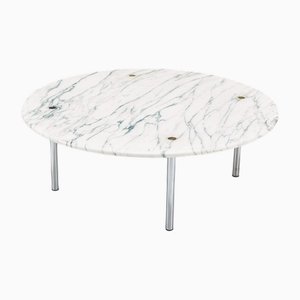 Carrara Marble Coffee Table by Estelle and Erwine Laverne for Laverne International, Usa 1950s