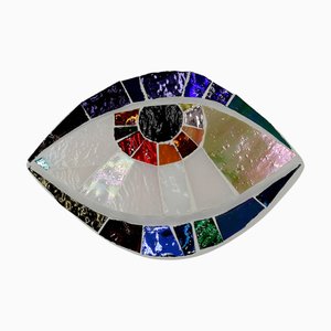 Sculpture Murale #30 Anti Evil Eye Mosaic par Ruth Minola Scheibler