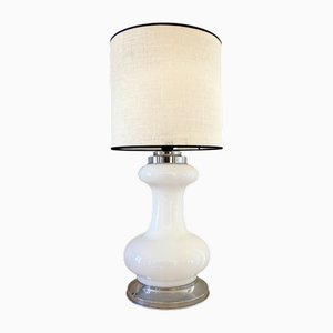 Grande Lampe Vintage à Double Éclairage en Verre, 1960