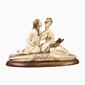 Figura de cerámica de B. Merli para Capodimonte, 1981