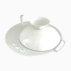 Set da tavola Oyster di Massimo Morozzi, 1987, set di 2