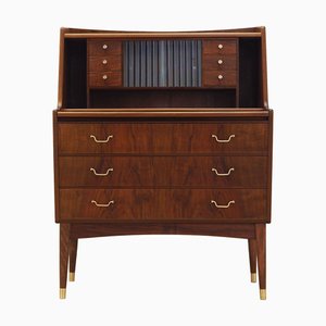 Danish Walnut Secretary, 1970s